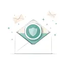 Illustration of an A/B test with two emails and a rising chart